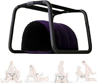 Toughage Sex Chair Elastic Bouncer Stool Adult Toy Couples SM Love Position Aid Funiture Love Chairs (Chair+Pillow)