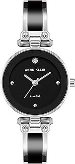 Anne Klein Women's Genuine Diamond Dial Bangle Watch