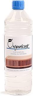 Organicook Food Grade Mineral Oil 250ml – Food Safe White Oil for Wooden Chopping Boards, Butcher Blocks, Bamboo & Serving Boards – Nut-Free