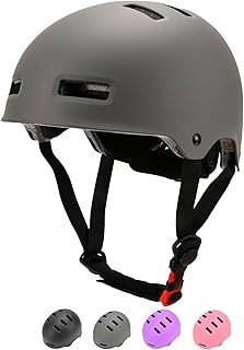 Adjustable Kids Bike Helmet for Boys Girls Youth Adult, Kids Protective Helmets for Multi-Sports Skateboard Scooter Bicycle Cycling Skating Rollerblading