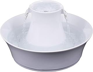 PetSafe Ceramic Avalon Pet Fountain, 2 Litre, Automatic Drinking Fountain for Cats and Dogs, Drinkwell