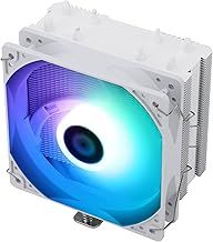 Thermalright AssassinX120 SE WHITE ARGB CPU Air Cooler, 4 Heat Pipes, TL-C12CW-S PWM Quiet Fan CPU Cooler with S-FDB Bearing, For AM4/AM5,Intel lga1851/1700/1150/1151/1200, PC Cooler