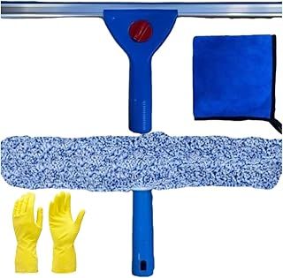 SWISSPACK WINDOW CLEANING KIT-1 Professional Window Cleaning Combo With Extra Refills (STARTER KIT 2, ONE SIZE)