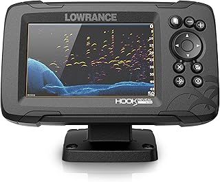 Lowrance Hook Reveal 9 Fish Finder 9 Inch Screen with Transducer and C-MAP Preloaded Map Options