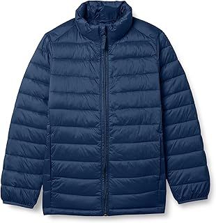 Amazon Essentials Boys and Toddlers' Lightweight Water-Resistant Packable Puffer Jacket