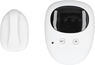 Zwinner Bedwetting Alarm Monitor, Wireless Electric Bed Wetting Sensor for Kids Baby Children, Bed Wetting Alarms for Elderly Girls Boys Deep Sleep, Nighttime Urine Sensor with Sound, Vibration