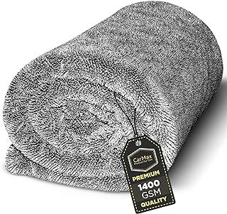 CarMax® - Giant Twisted Loop Car Drying Towel - Double-Sided XXL - 90cm x 60cm 1400gsm Microfibre Towel for fast streak-free drying and detailing.