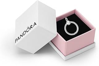 Pandora Moments Women's Sterling Silver Small O Pendant