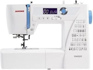 Janome 5060 QDC Sewing Machine with Extension Table, 60 Stitches, LCD Display