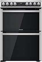 Hotpoint HDM67V8D2CX/UK Electric Double Cooker - Inox