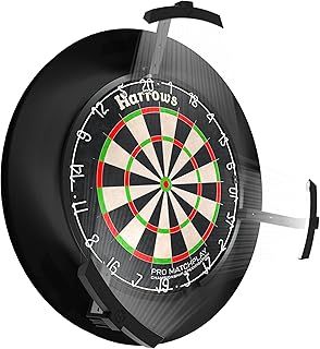 Harrows Trilight Dartboard Light I Sport Engineered LED Dart Board Lighting I Fits All Standard Board I No Shadow Powerful Illumination I Dartboard Surround, Cabinet Compatible
