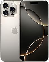 Apple iPhone 16 Pro Max 1 TB: 5G mobile phone with camera, 4K 120 Dolby Vision and a big bow in battery life. Function with AirPods, Titan Still