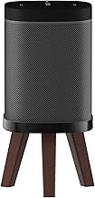 Wooden Speaker Desk Stand for Sonos One, One SL, Play 1 Speaker Stand Desktop Table Stand Holder with Anti-Slip Pad for Sonos Speakers, Black