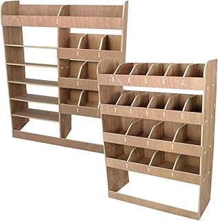 Vauxhall Vivaro SWB Plywood Van Racking Storage Utility Rack Unit Equipment Ply Shelving Tools / 12 x FREE L-Shaped Brackets