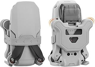 HeiyRC BRDRC Mini 2/Mini 4K Propeller Holder Strap Props Guard Blade Stabilizer Fixator Propellers Protector for DJI Mavic Mini/Mini 2/Mini SE/Mini 2 SE Drone Accessories(Grey)