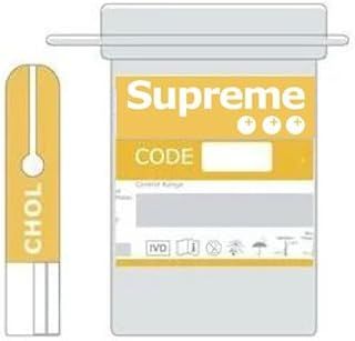 Replacement Cholesterol/Glucose/Uric Acid Strips for The Black Supreme (Benecheck) Meter (Will not fit The White Meter) (Cholesterol (Yellow) x 10)