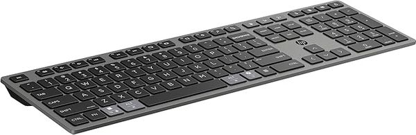 HP 720 Multi-Device Rechargeable Wireless Keyboard | Ultra-fast Rechargeable Supercapacitor | 2 Months of Usage from a 3-Minute Charge | 22 Programmable Keys | 2.4GHz and Bluetooth | Black