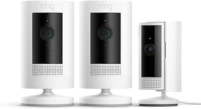 Ring Outdoor Camera Battery 2 pack (Stick Up Cam) + Indoor Camera (2nd Gen) | Security Camera with 1080p HD Video, Two-Way Talk, alternative to CCTV system | 30-day free trial of Ring Home