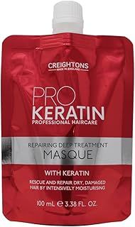 Creightons Pro Keratin Repairing Deep Treatment Masque (100ml) - Formulated with Keratin. Rescue and Repair Dry, Damaged Hair by Intensively Moisturising