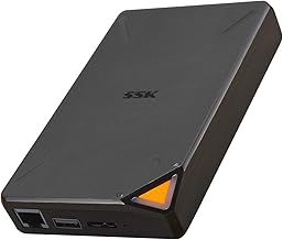 SSK 1TB Portable NAS External SSD, External Solid State Drive Personal Cloud Smart Storage Supports Auto-Backup, Phone/Tablet PC/Laptop