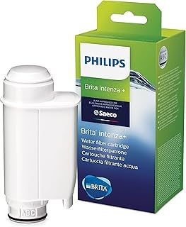 Philips Domestic Appliances CA6702/10 Cartridge Britta Entenza Plus Water Filter for Fully Automatic Coffee Machines, Plastic, White