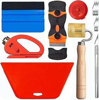 Art3d Wallpaper Smoothing Tool Kits, Multi-Function Smoothing Tool Set for Peel and Stick Contact Paper Vinyl Window Film Car Wrap