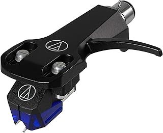 Audio-Technica AT-XP3/H Cartridge Mounted with AT-HS6BK Headshell Blue