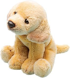 Suki Sitting Yellow Labrador Dog Soft Toy