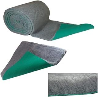 SOUL DESTINY Traditional Grey High-Grade Vet Bedding 30mm Cut in Squares & Rolls. THICK WHELPING FLEECE DOG PUPPY PRO BED Size: 100cm x 75cm
