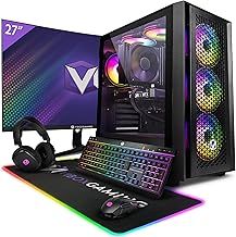 Vibox VIII-100 Gaming PC Bundle • Intel Core i9 12900KF 5.2GHz • Nvidia RTX 4060 8GB • 32GB RAM • 1TB NVMe SSD • Windows 11 • 24" Monitor • WiFi
