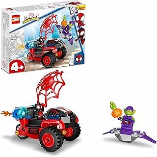 LEGO Marvel Spidey And His Amazing Friends Miles Morales: Spider-Man’s Techno Trike 10781 Building Kit; Miles Morales Set Makes a Fun Gift Idea for Kids Aged 4+ Who Love Super-Hero Play (59 Pieces)