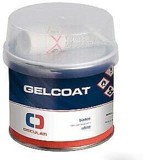 Osculati Marine Gelcoat Filler White 200g Tin Fibreglass and Caravan Repairs Boat With Free Gloves