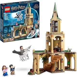 LEGO Harry Potter Hogwarts Courtyard: Sirius’s Rescue 76401 Building Kit; Recreate Scenes from Harry Potter and the Prisoner of Azkaban; Castle Playset Birthday Gift for Kids Aged 8+ (345 Pieces)