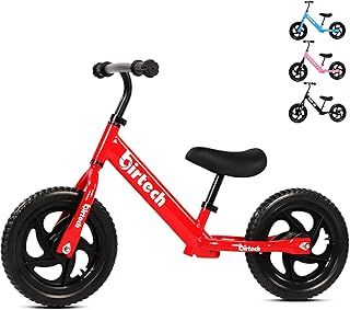 Balance Bike - Toddler Training Bike for 2, 3, 4 Year Old Kids Balance Bikes for Toddlers with Height Adjustable Seat & Handlebar