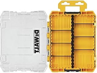 DEWALT Tool Box, Tough Case Organizer, Medium, 8-Compartments, for Small Tools and Accessories (DWAN2190)