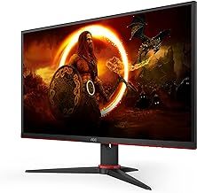 AOC Gaming Q27G2E - 27 INch QHD Monitor, 155Hz, 1ms MPRT, VA, FreeSync Premium, Shadow control, Low Input lag (2560 x 1440 @ 155Hz, 250 cd/m², HDMI 2.0 x 2, DisplayPort 1.2x1)
