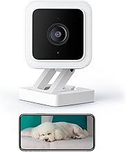 WYZE Cam v3 Baby Monitor with Camera and Audio, UK 3Pin Plug, Home Security Camera for Pet Dogs & Cats Nanny Elderly Monitoring, Works with Google Home IFTTT