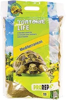 ProRep Tortoise Life Substrate 10L | Tortoise Substrate | Mediterranean | 10L Bag