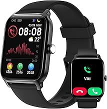 Smart Watch for Men Women, Answer/Make Calls, Alexa Built-in, [1.8"HD Screen] Smart Watches for iPhone/Samsung/Android, Fitness Watch with Heart Rate Sleep SpO2 Monitor,IP68 Waterproof, 100+ Sports