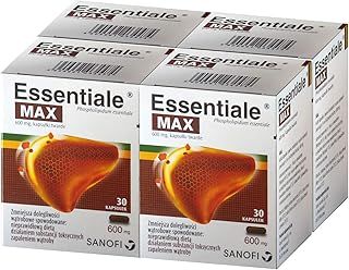 Essentiale MAX Original 120 Caps - for Liver detox cleanses
