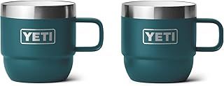 YETI Rambler 6 Oz Espresso Mug 2 Pack Agave Teal