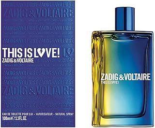 ZADIG ET VOLTAIRE Unisex ZADIG&VOLTAIRE THIS LOVE HIM EAU DE TOILETTE 30ML VAPORIZADOR ZADIG, Negro, 30ML UK
