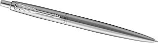 Parker Jotter XL Ballpoint Pen | Monochrome Stainless | Medium Point | Blue Ink | Gift Box