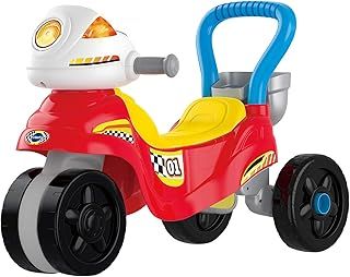 VTech 3-In-1 Ride with Me Motorbike, Baby Walker for Toddlers, Interactive Toy for Sensory Play, Educational with Music, Ride On Toys for Role-Play, Suitable for 12 Months +, English Version