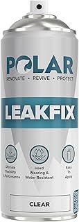 Polar Clear Leak Fix Spray - 400ml - Waterproof Roof Sealant - Instantly Seals Leaks and Cracks, for Lasting Protection on Roofs, Drainpipes and Gutter Repairs, for Interior and Exterior Use