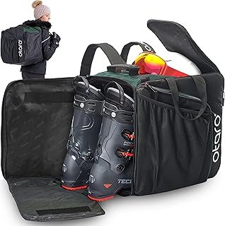 Otaro Ski Boot Bag with Helmet Compartment (Pro 57 L | Green)