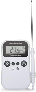 Multi-function digital catering thermometer with probe