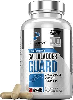 Ultra Premium Gallbladder Supplement – Gallbladder Guard | The UK’s No1 Gallbladder Formula | 90 Tablets Bile Salts Ox Bile Supplements|Betaine HCL Pepsin + Turmeric + Choline