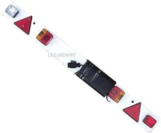 leisure MART Trailer lighting board 5ft complete with fog and reverse light, 10m cable and 13 pin plug Part no. LMX1389