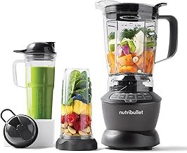 NutriBullet Blender Combo 1200W 1.85L For Shakes Smoothies savory soups Ice Crusher (Grey Combo)